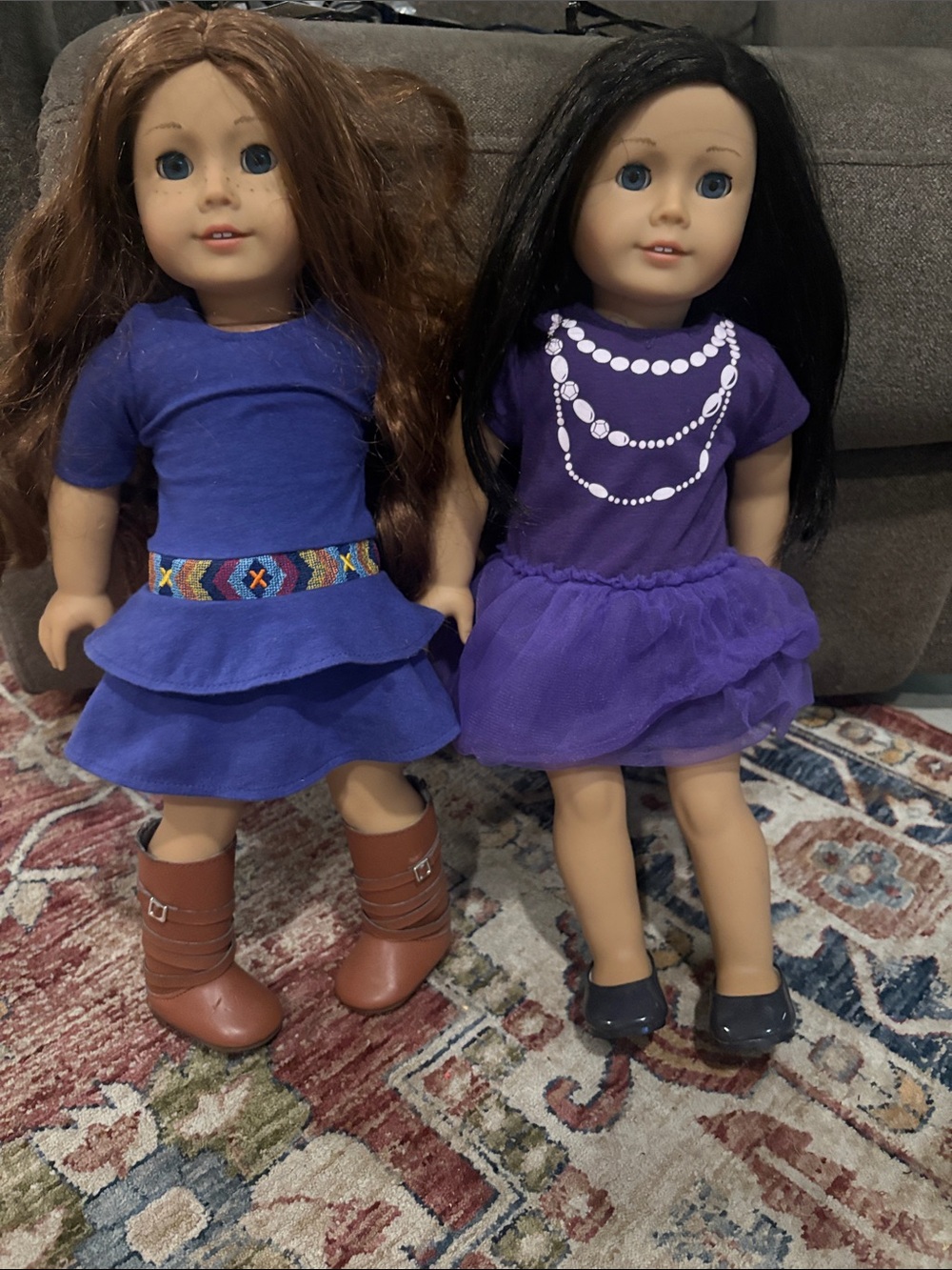American Girl Doll Saige 13 inch Doll lot